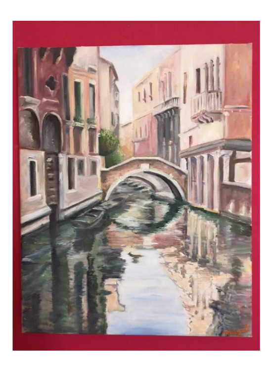 Venise et ses reflets III - 41*33 -  VENDU