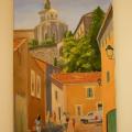 Montée des Doms Avignon - Huile