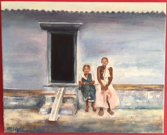 COUPLE D INDIENS   Vendu