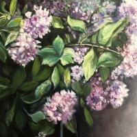 Hortensias huile 61*38  CP