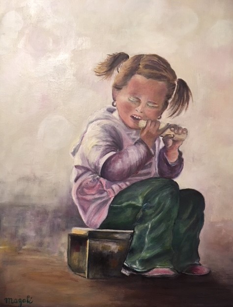 La fille au maïs