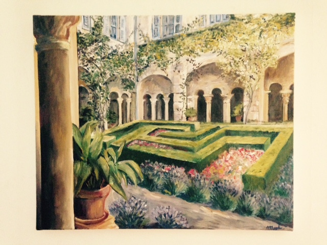 Le jardin de Vincent  CP