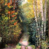 Sous bois 73/54  TOILE VENDUE