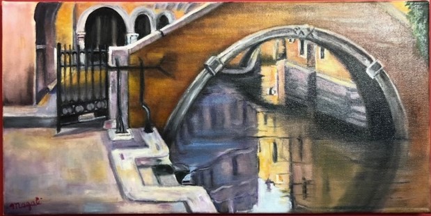 VISION DE VENISE HUILE 50*25 Vendue